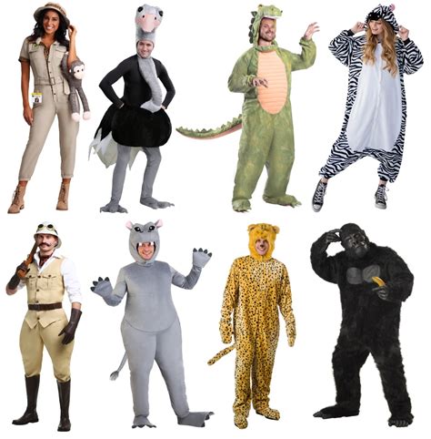 adult jungle animal costumes